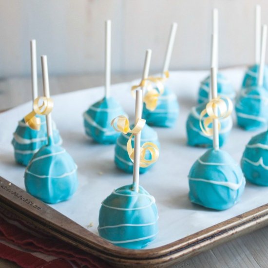 No Bake Easter Egg Cake Pops