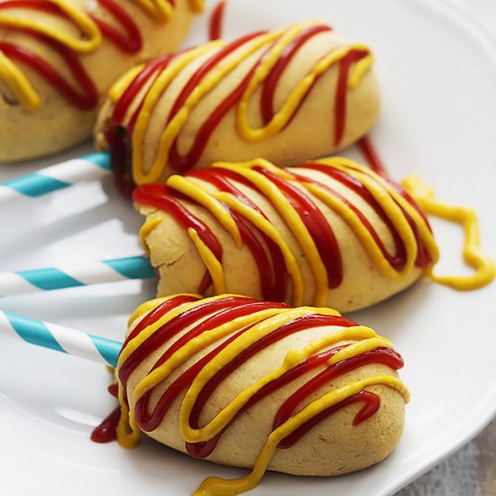 Homemade Baked Corndogs