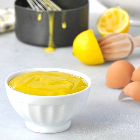 Olive Oil Lemon Curd