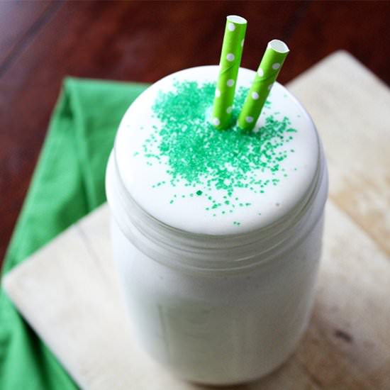 Peppermint Cream Protein Smoothie