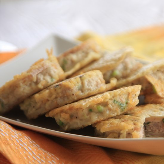 Lotus Root Meat Pie