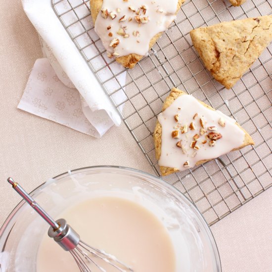 Maple Nut Scones