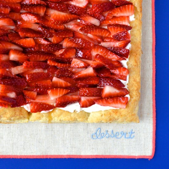 Strawberry Cheesecake Tart