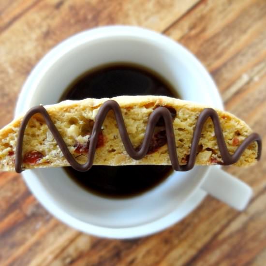 Cranberry Hazelnut Biscotti