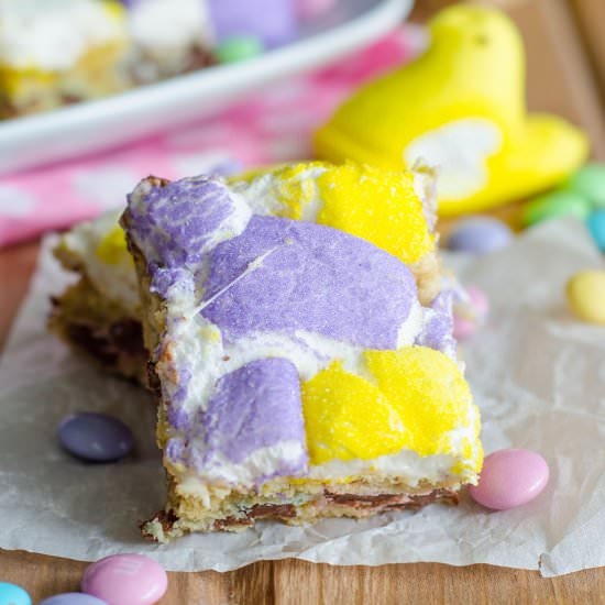 Peeps Blondies