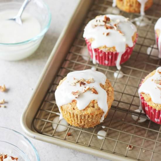 Carrot cake muffins