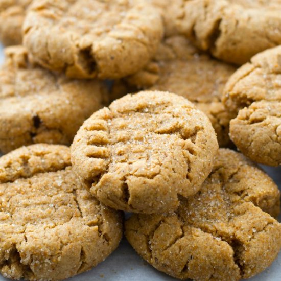 Browned Butter Peanut Cookies