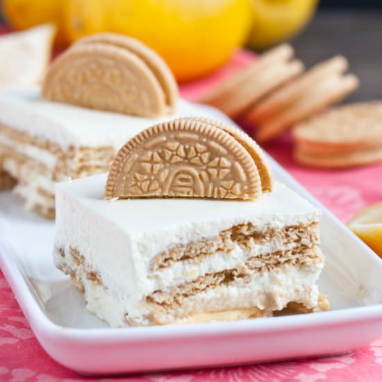 Lemon Jello Mousse Cake