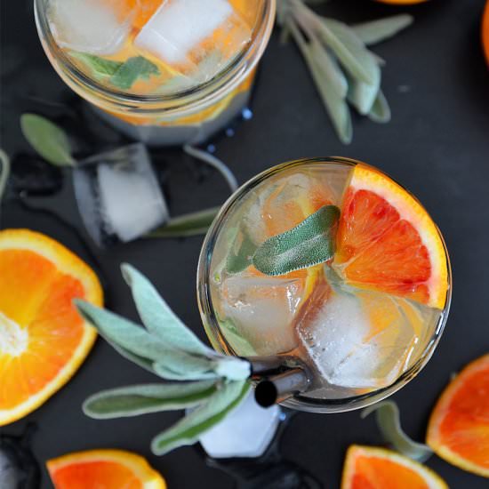 Blood Orange & Sage Mule