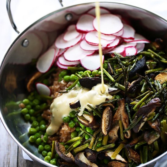 Spring Farro Salad