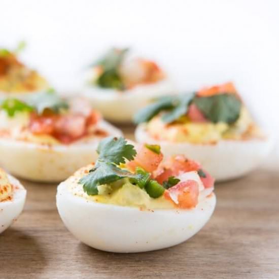 Southwestern Deviled Eggs