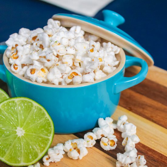 Coconut Chili Lime Popcorn