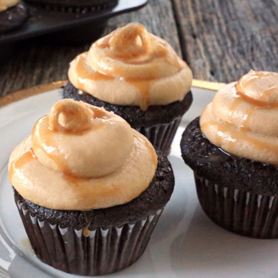 Salted Caramel Cupcakes