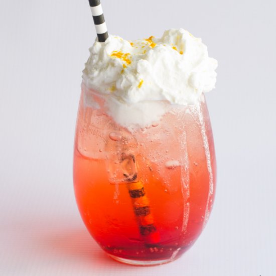 Raspberry Ginger Ale Italian Soda