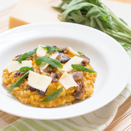 Butternut Squash Farrotto