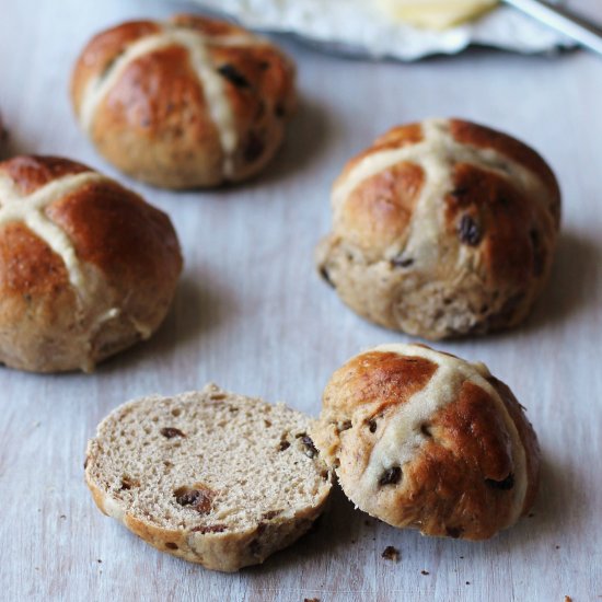 Chai-Spiced Hot Cross Buns