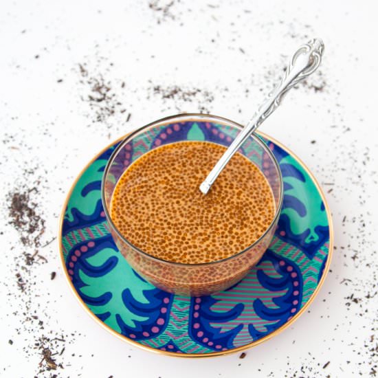 Thai Tea Chia Seed Pudding