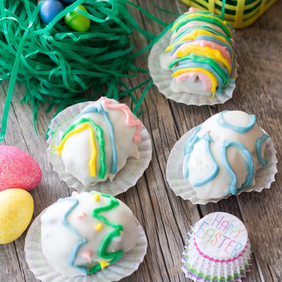 Lemon Coconut Donut Truffles