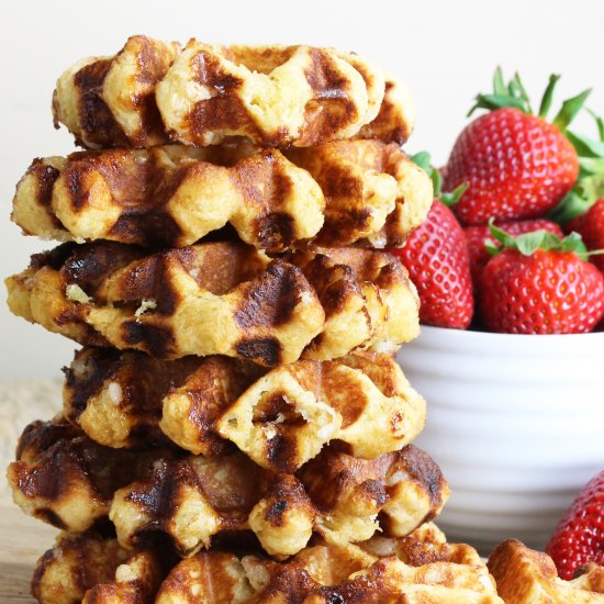 Caramelized (Liege) Waffles