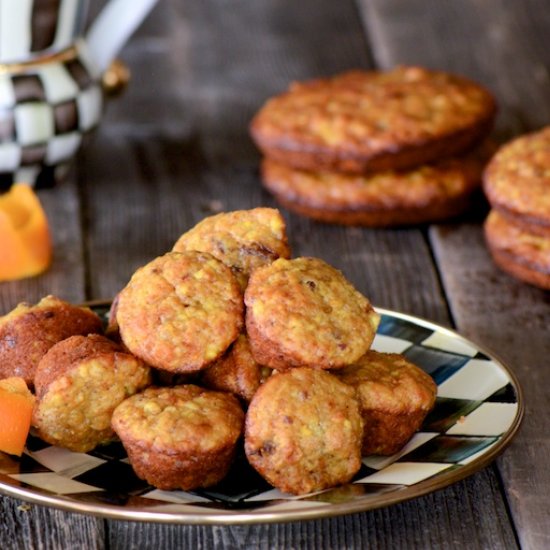 Orange Mini Muffins and Muffin Tops