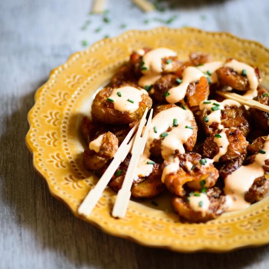 Grilled Cajun Potatoes