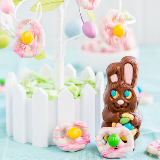 Easter Yogurt Covered Pretzels