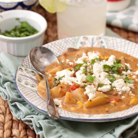 Mexican Chorizo & Corn Chowder