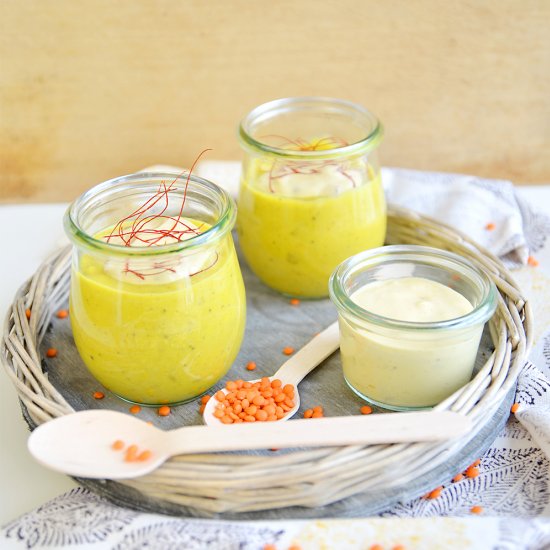 Red Lentil and Mango Soup