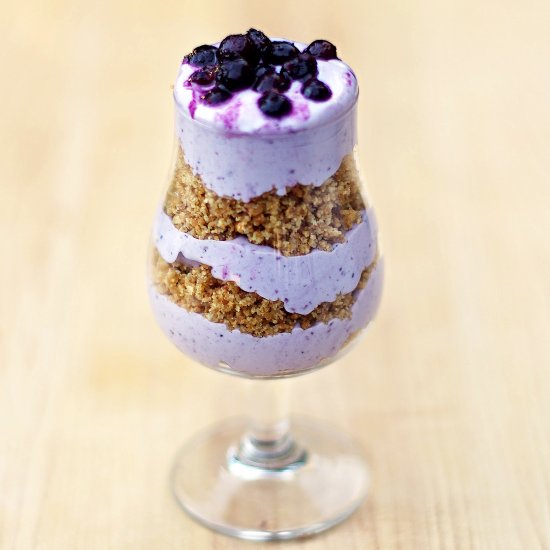 No Bake Berry Cheesecake