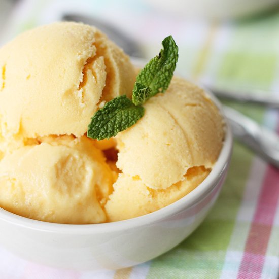 Frozen Mango Yogurt