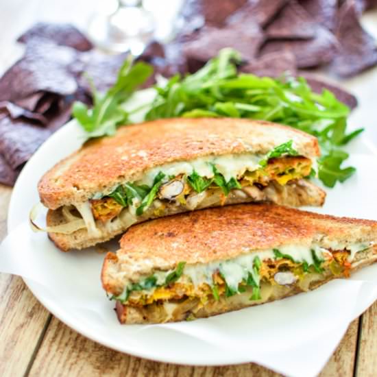 Vegetarian Patty Melts