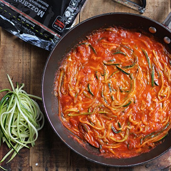 Cheesy Zoodle Marinara