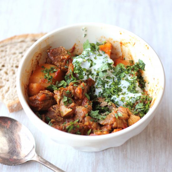 Lamb & Butternut Squash Tagine