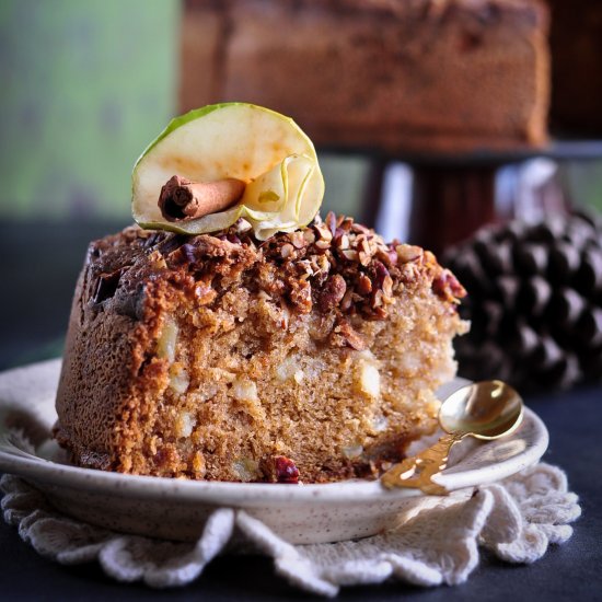 Spiced Green Apple Cake