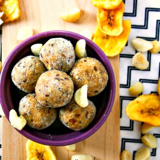 Banana Nut Protein Bites