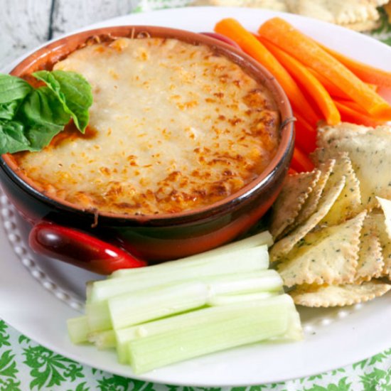 Roasted Red Pepper & White Bean Dip