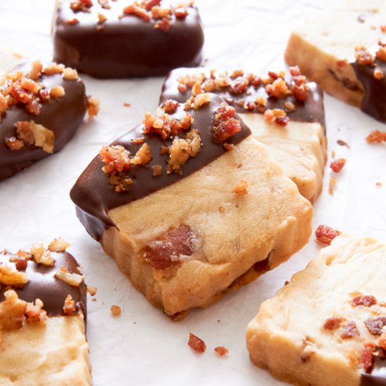 Maple Bacon Shortbread