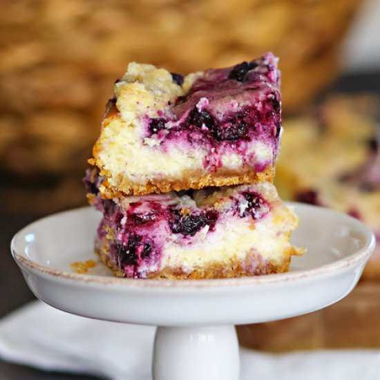 Blueberry Cheesecake Bars