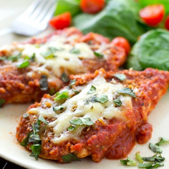 One-Skillet Chicken Parmesan