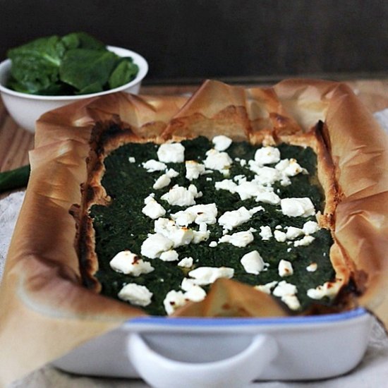 Baked Spinach Omelette