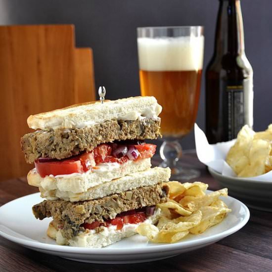 Turkey and Mushroom Meatloaf