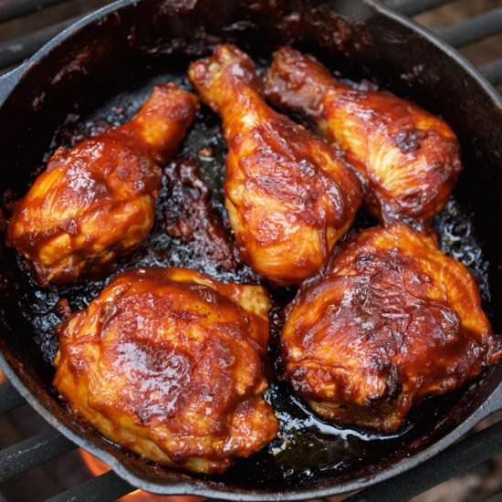 Whiskey BBQ Chicken