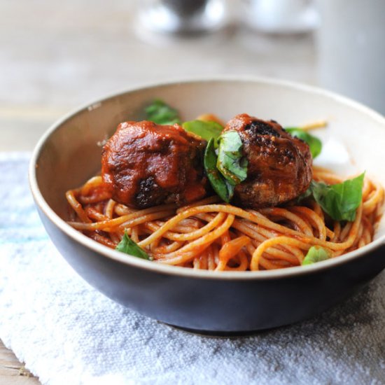 Proper Juicy Italian Meatballs