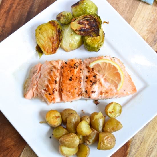 Simple Salmon Dinner