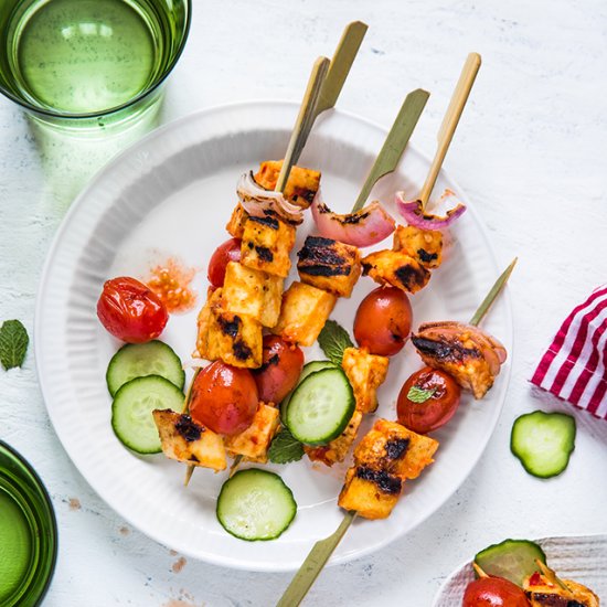 Paneer Chilli Garlic Kebab