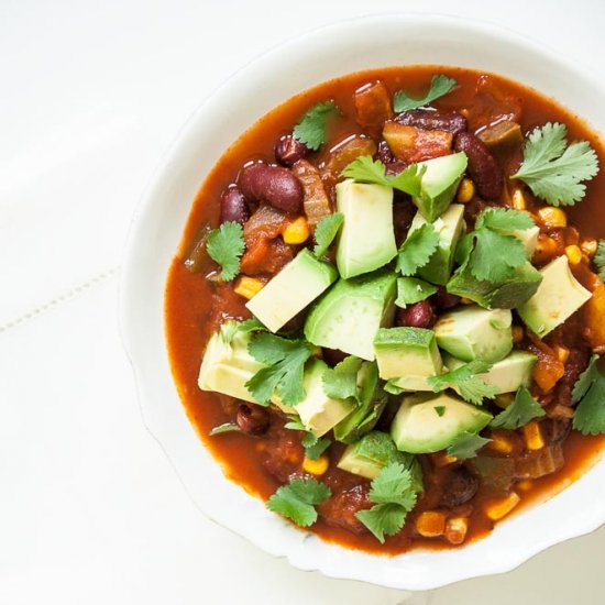 Easy Vegan Chili