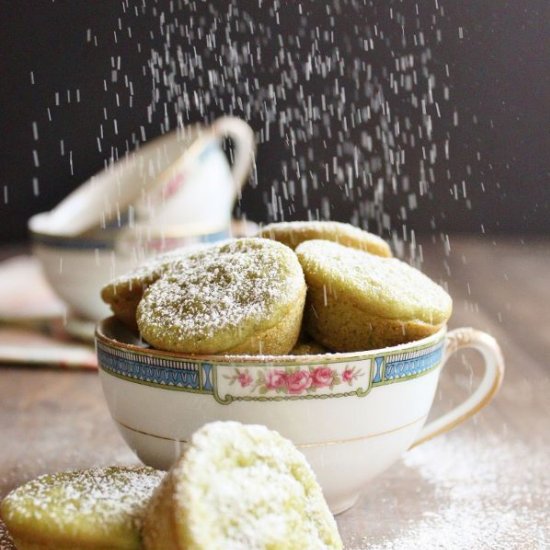 Green Tea Coconut Mochi