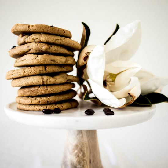 Chocolate Espresso Bean Cookies