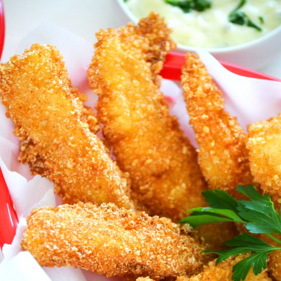 Gluten Free Fish Sticks