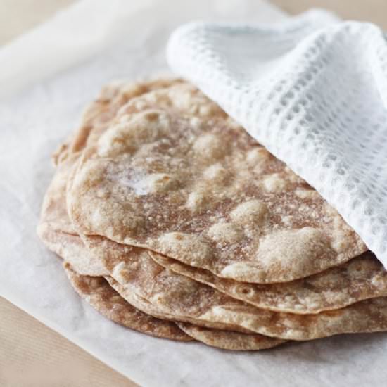 Homemade Flour Tortillas